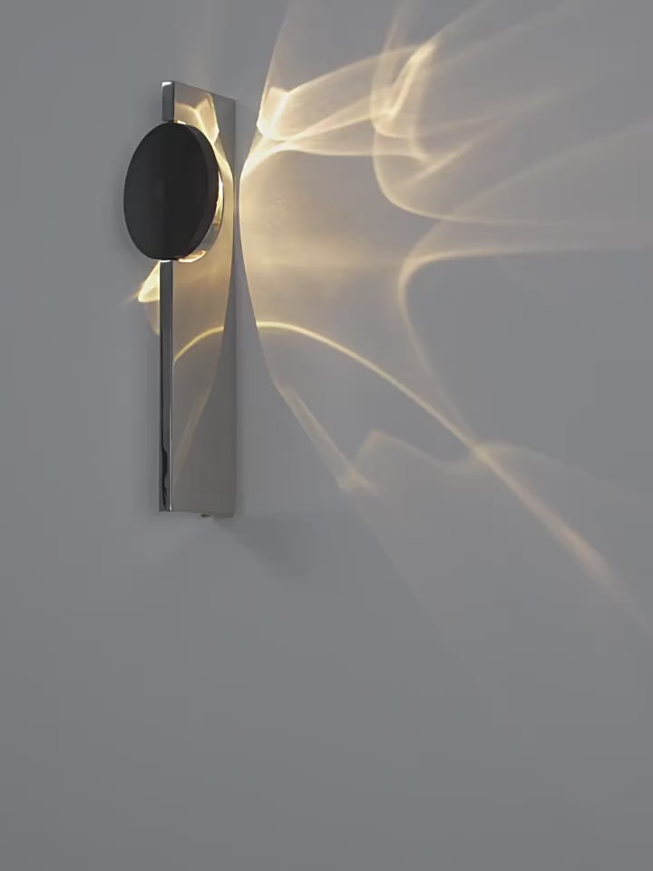 Modern Minimalist Round LED Wall Sconce – Stylish Lighting for Bedroom or Corridor